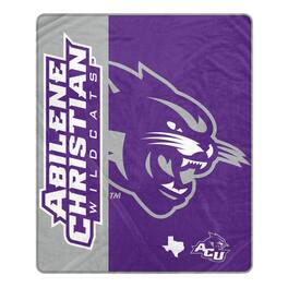 Pegasus - Abilene Christian University Wildcats 50" x 60" Endzone Ultra Soft Throw Blanket - Multicolor