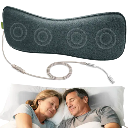 Front. Avantree - Slumber B - Sleeping Pillow Headphones for Side Sleepers, Wired Pillow Speaker Sleeping headphones accessory.