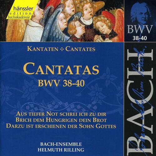 Helmuth Rilling - Sacred Cantatas BWV 38 39 40  - COMPACT DISCS