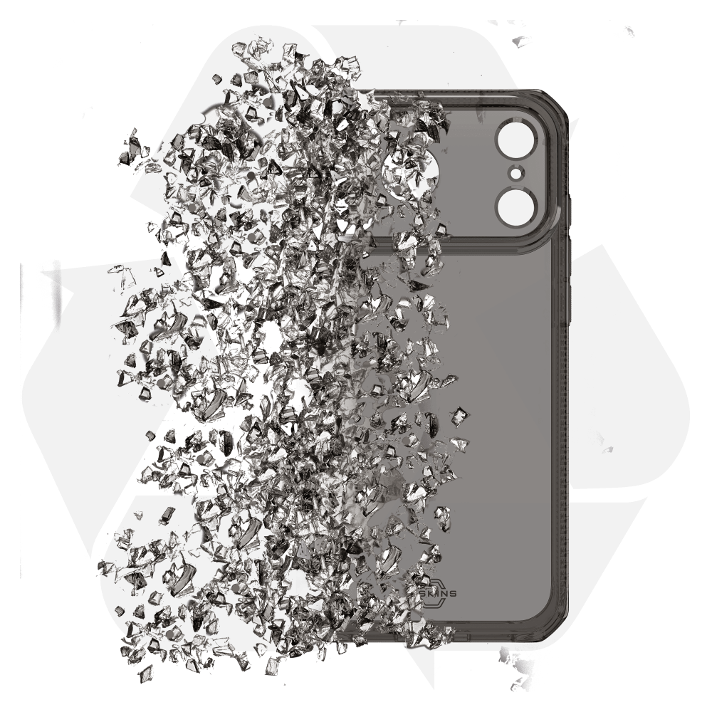 Alt View 7. Itskins - SPECTRUM R // CLEAR Case for Apple iPhone 18 Pro Max / 17 Pro Max - Black.