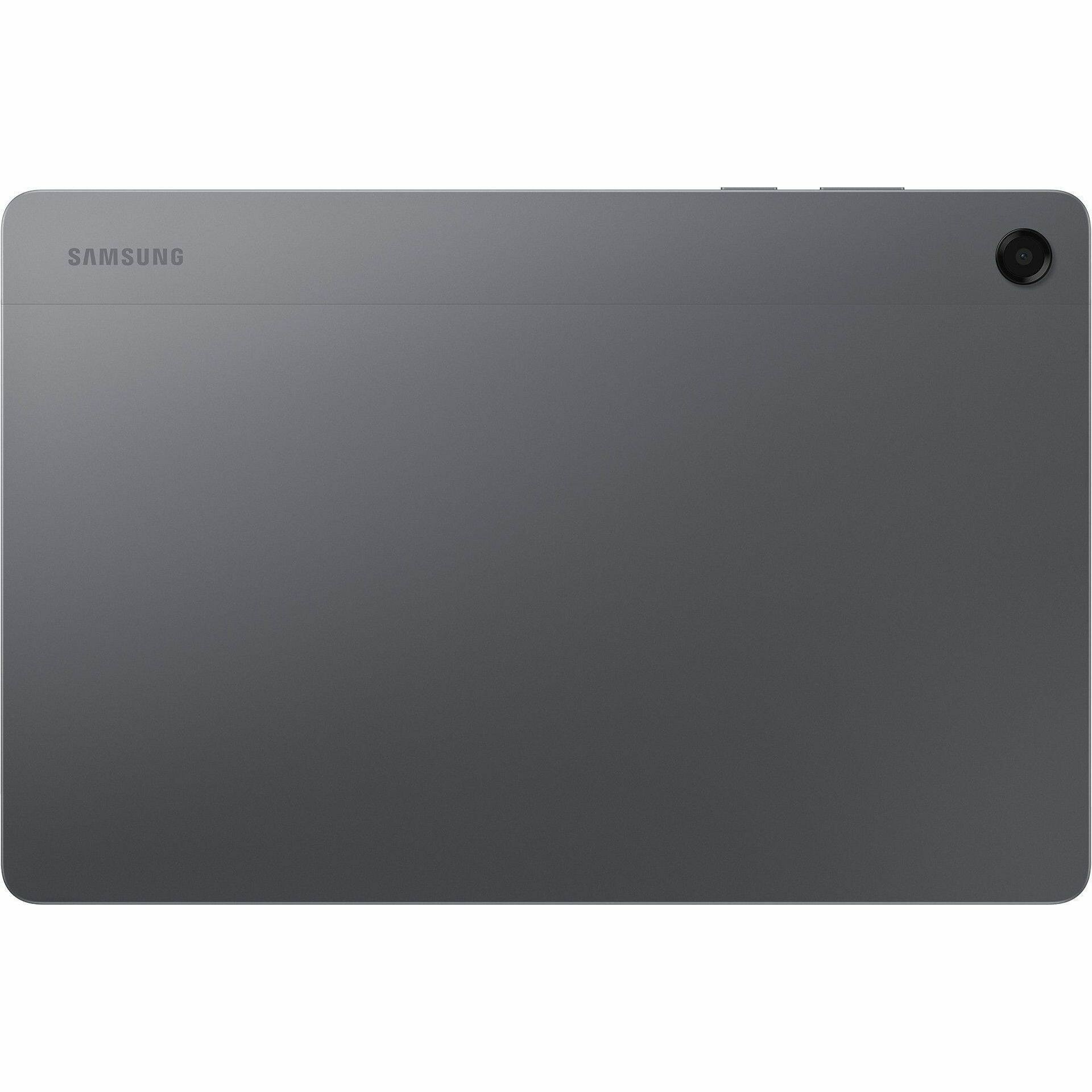 Alt View 3. Samsung - Samsung Galaxy Tab A11+ Tablet - 11" WUXGA - MediaTek Dimensity 7300 (4 nm) Octa-core - 6 GB - 128 GB Storage - 5G - Grey.