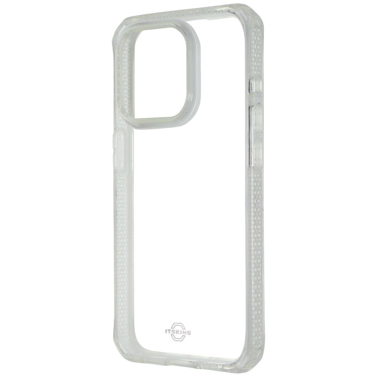 Front. Itskins - ITSKINS Spectrum_R Clear Series Case for Apple iPhone 15 Pro - Clear.