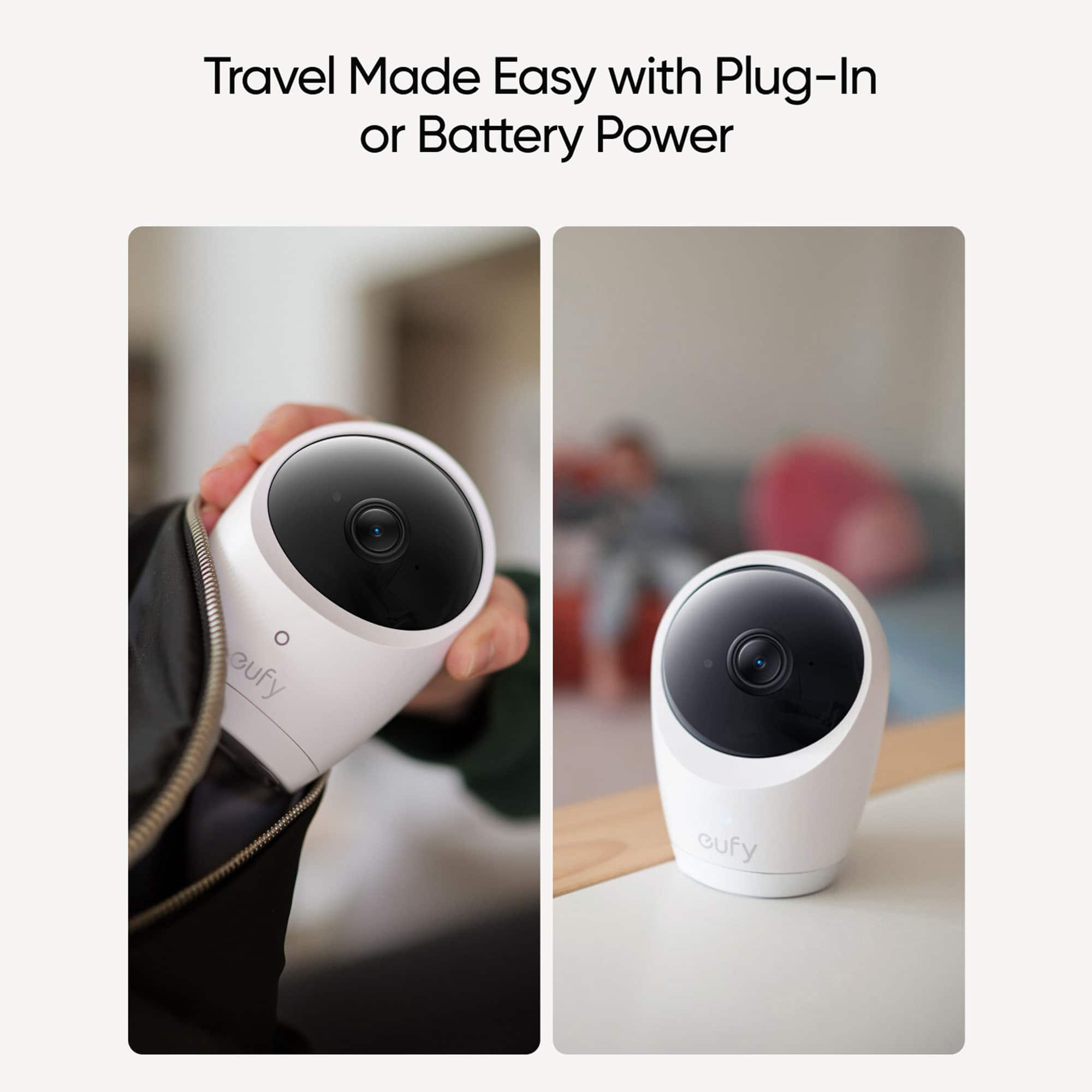 Travel Made Easy with Plug-In or Battery Power cufy cufy