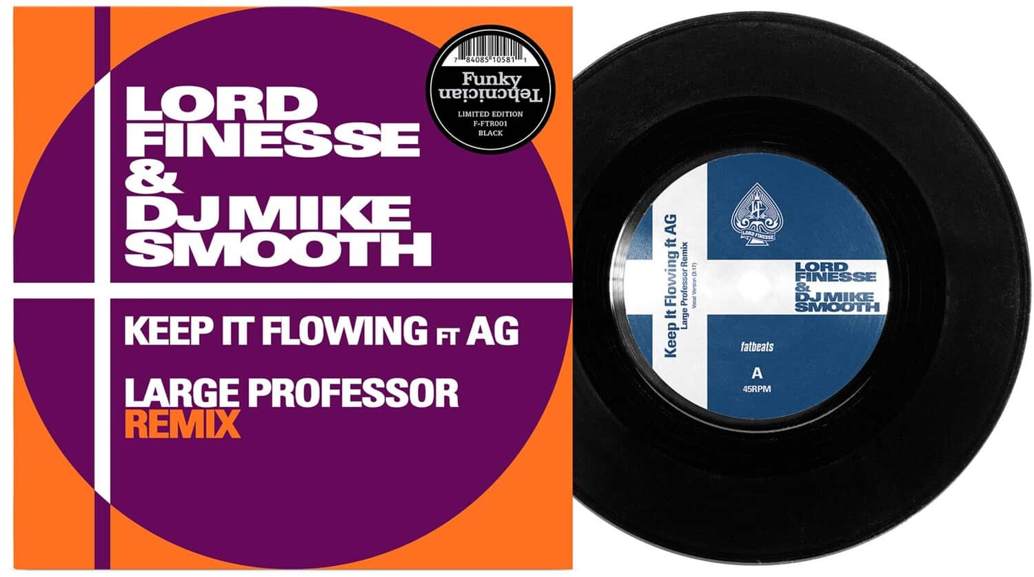 Lord Finesse - Keep It Flowing Ft A.g. (large Professor Remix)   - 7-INCH SINGLE [7 inch Vinyl Disc] price history on PriceWatchPro