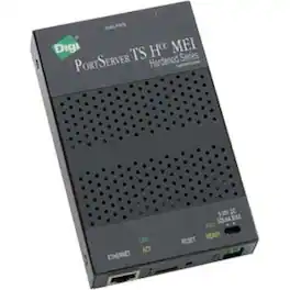Digi International - Digi PortServer TS 1 Hcc MEI - x Network (RJ-45) - 4 x Serial Port - 10/100Base-TX - Fast Ethernet - Unknown