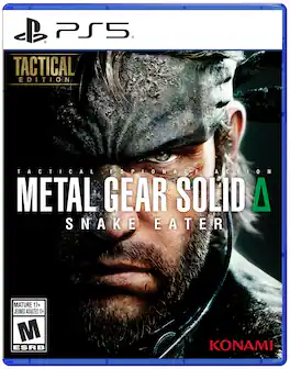 PS5 Tactical Edition Metal Gear Solid Snake Eater Mature 17+ Action Espionage Tactical Edition Konami