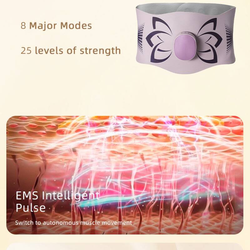 8 Major Modes  
25 levels of strength  

EMS Intelligent Pulse  
Switch to autonomous muscle movement