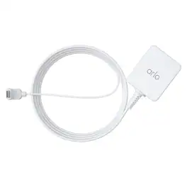 Arlo - Outdoor Charging Cable - USB-C, 25 ft. - White