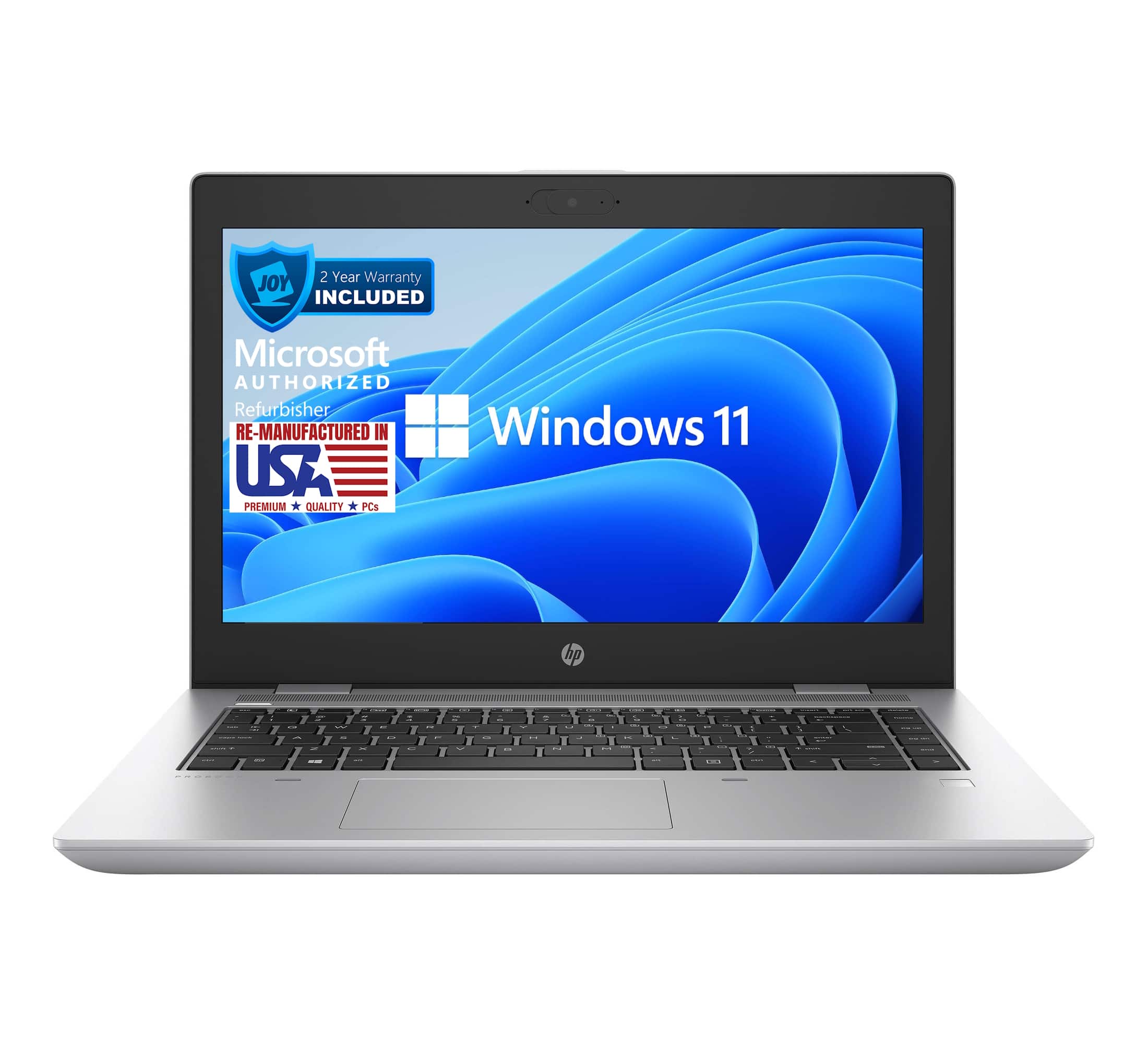 HP - ProBook 640 G5 14" Refurbished Laptop - Intel 8th Gen Core i5 with 16GB Memory - Intel UHD Graphics 620 - 512GB SSD - Silver - Front_Zoom
