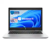 HP - ProBook 640 G5 14" Refurbished Laptop - Intel 8th Gen Core i5 with 16GB Memory - Intel UHD Graphics 620 - 512GB SSD - Silver - Front_Zoom