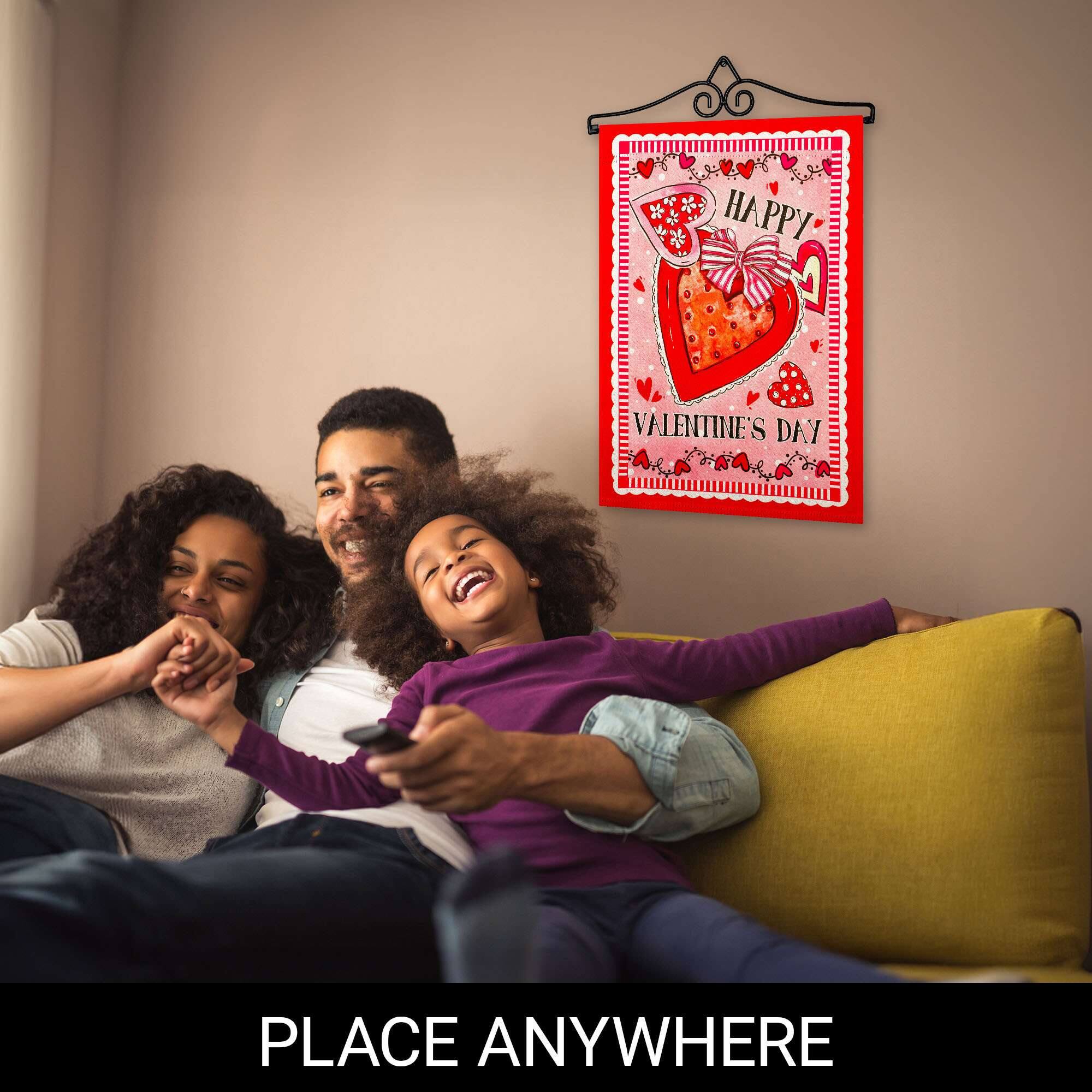 HAPPY VALENTINE'S DAY  
PLACE ANYWHERE