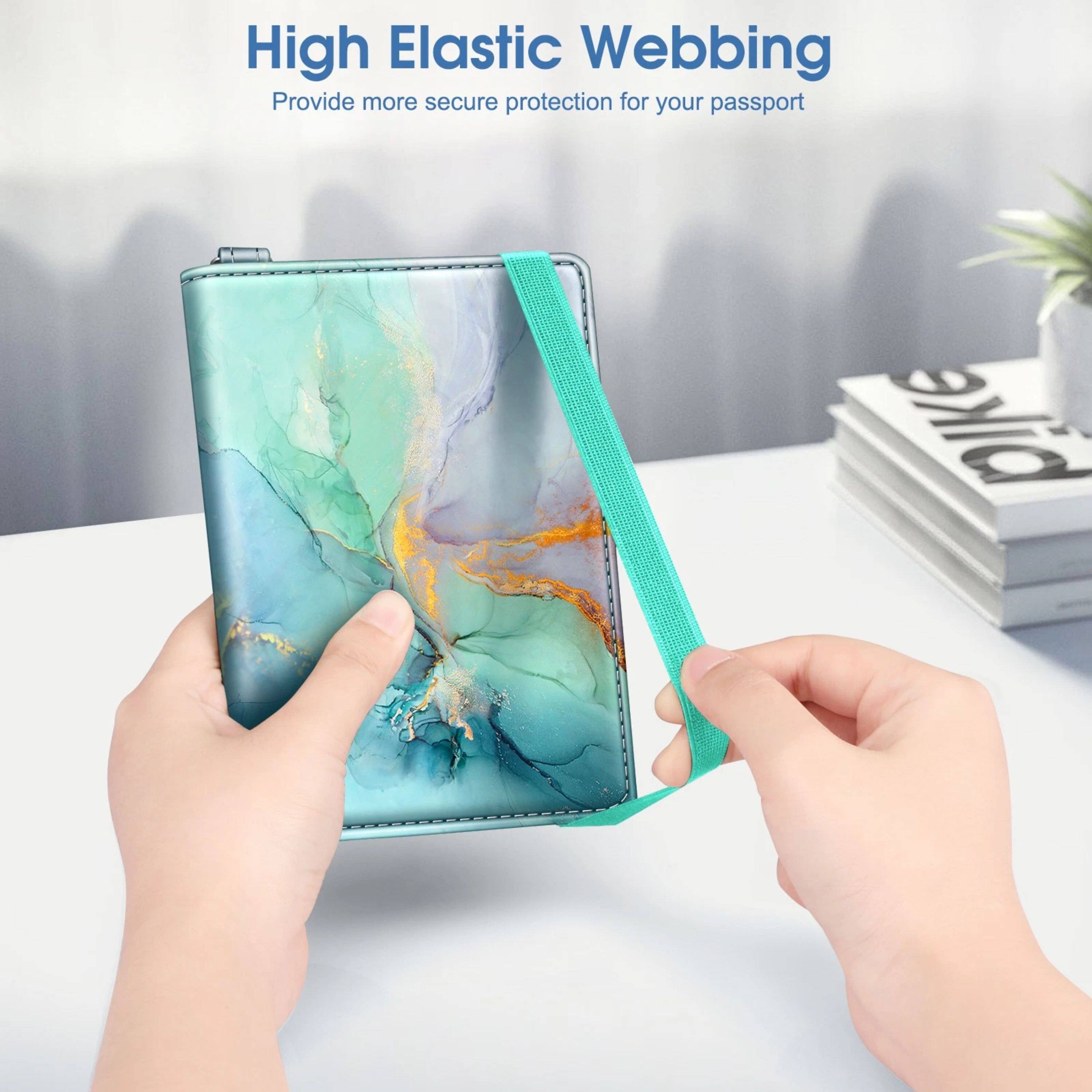 High Elastic Webbing  
Provide more secure protection for your passport