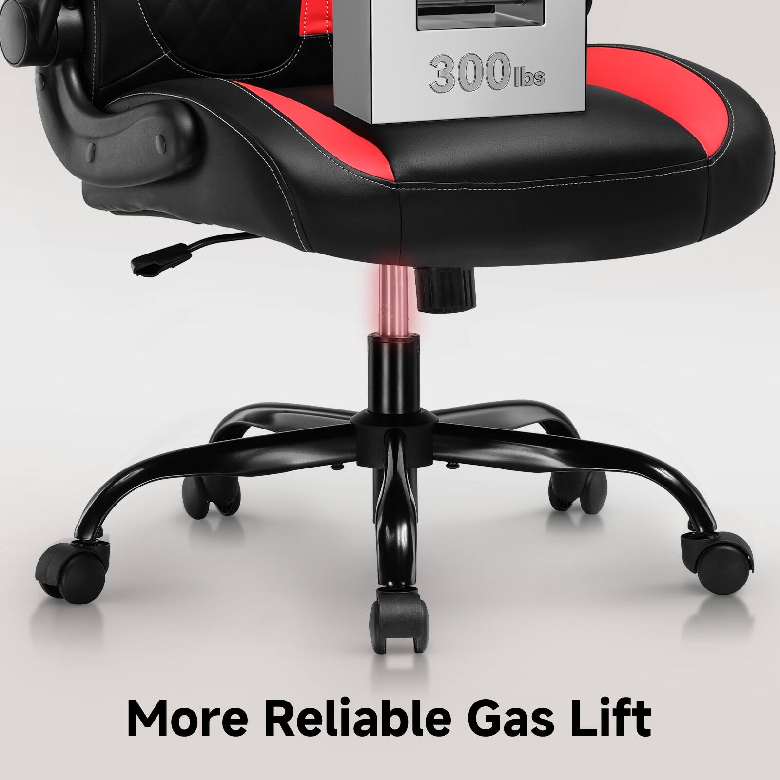 More Reliable Gas Lift
300 lbs