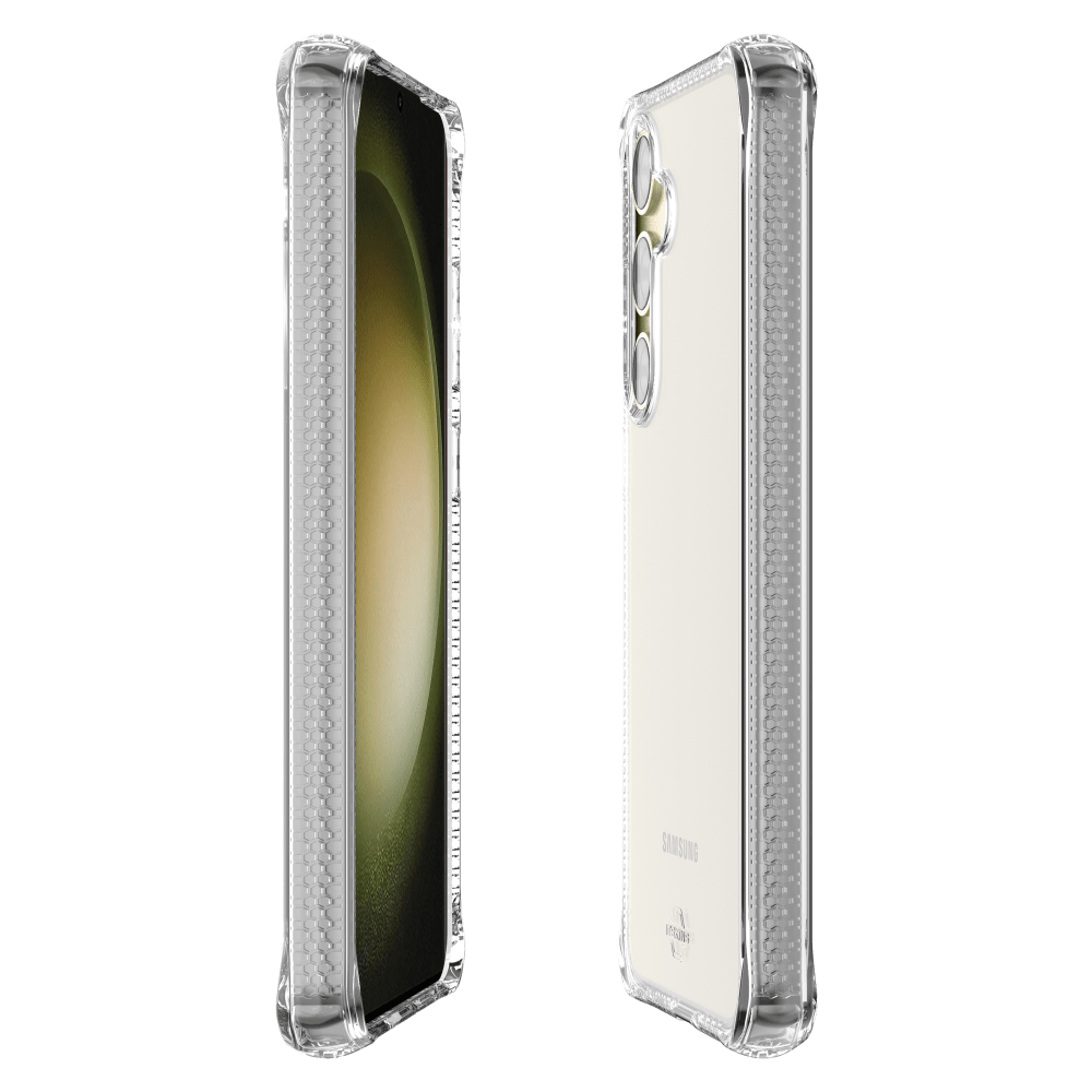 Alt View 2. Itskins - Spectrum_R Clear Case for Samsung Galaxy S24 - Clear.