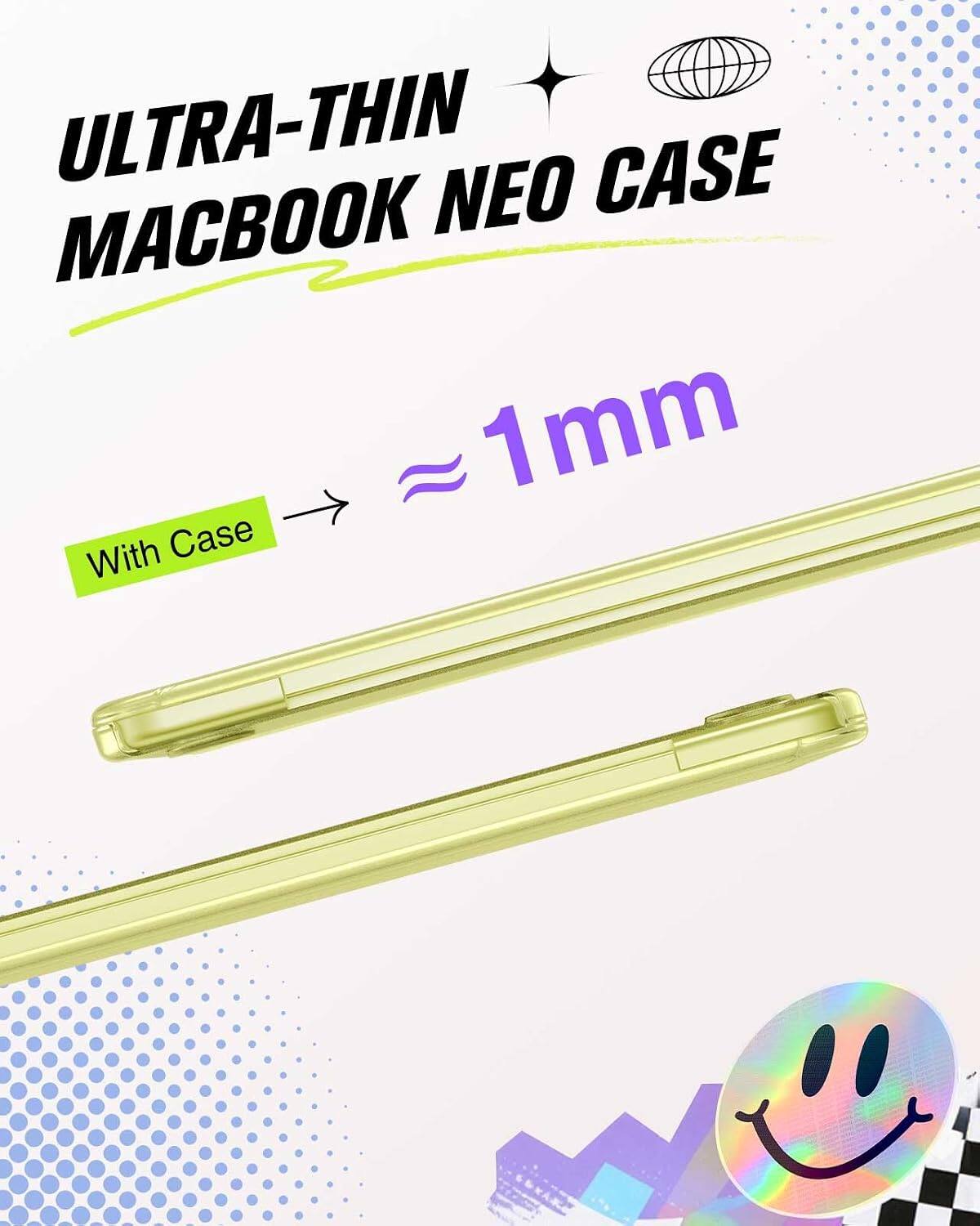 ULTRA-THIN MACBOOK NEO CASE 1mm With Case