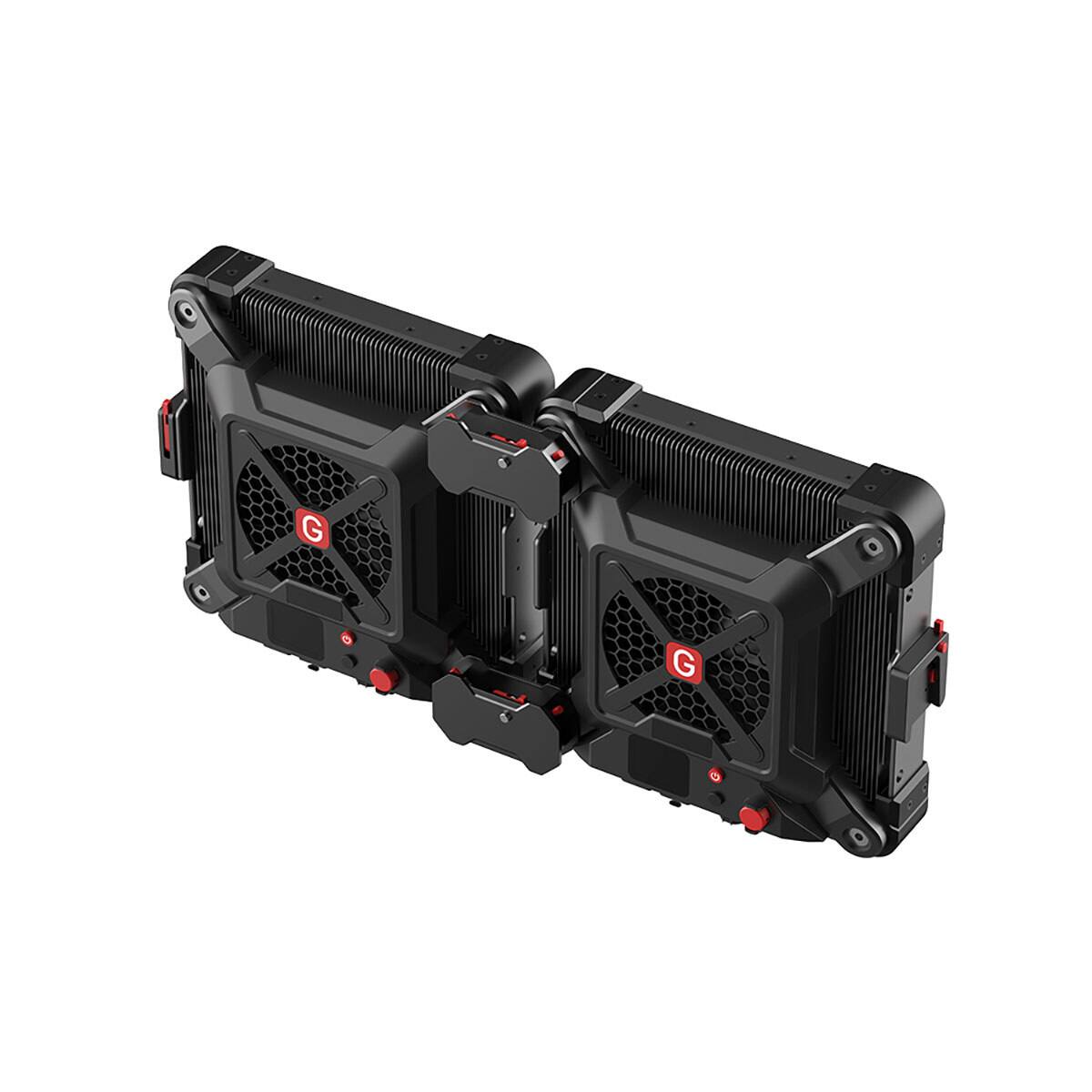 Alt View 9. GVM - GVM Reign FH400B Bi-Color LED Modular Flathead Light (400W).