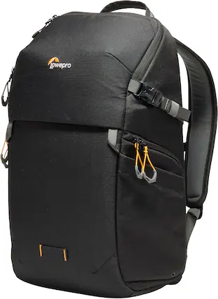 Front. Lowepro - Fastpack GO BP 20L AW - Black.