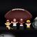 Alt View 5. Fisher Price - Fisher Price Little People x NFL Collector Washington Commanders Figure 4-Pack - Red.
