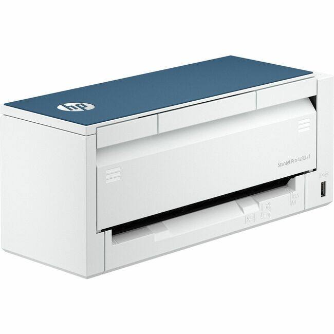 HP - ScanJet Pro 4200 s1 Sheetfed Scanner - 600 x 600 dpi Optical - 24-bit Color - 48-bit Grayscale - Grayscale Scan - White