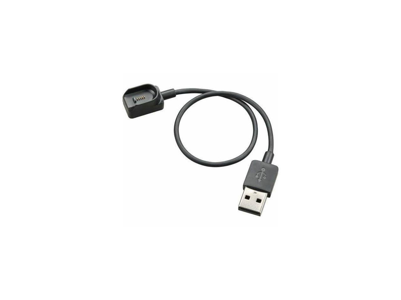 Alt View 1. HP - HP 85T36AA#ABA Voyager Legend AC Power Charging Cable-US for Headset - Black - Black.