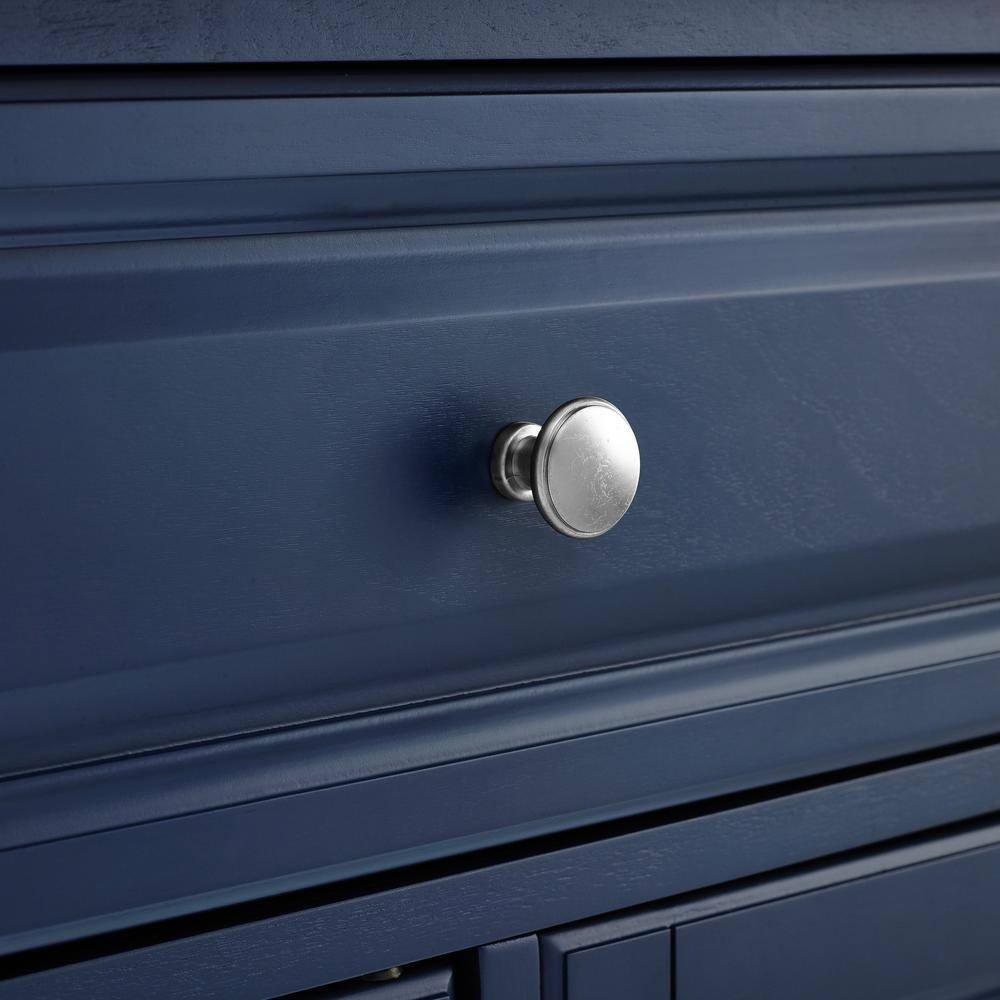 Alt View 5. Crosley Furniture - Madison Kitchen Cart - Navy.