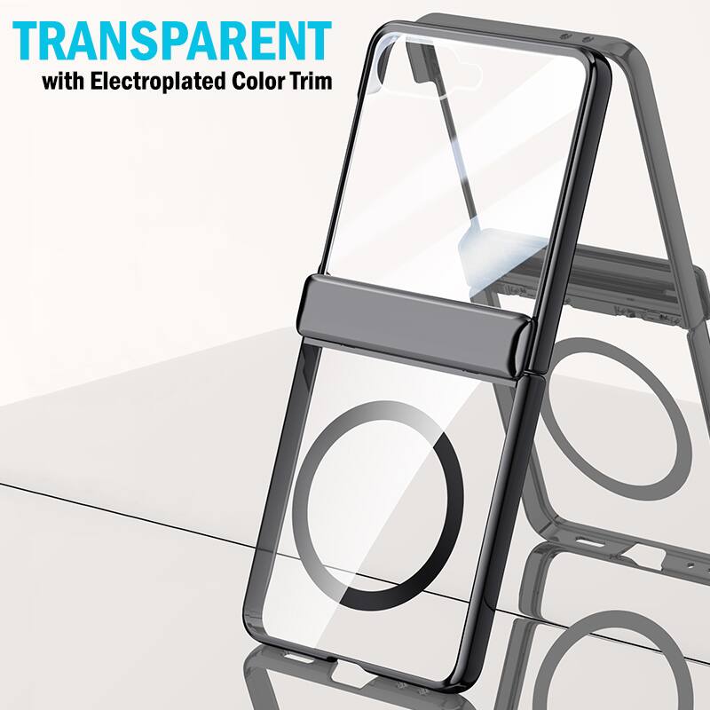 TRANSPARENT with Electroplated Color Trim