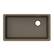 Alt View 1. Winpro - Winpro Undermount Granite Composite 0 Faucet Hole 33 in. L x 18-3/4 in. L x 9-1/2 in. Single Bowl Kitchen Sink in Mocha - Mocha.