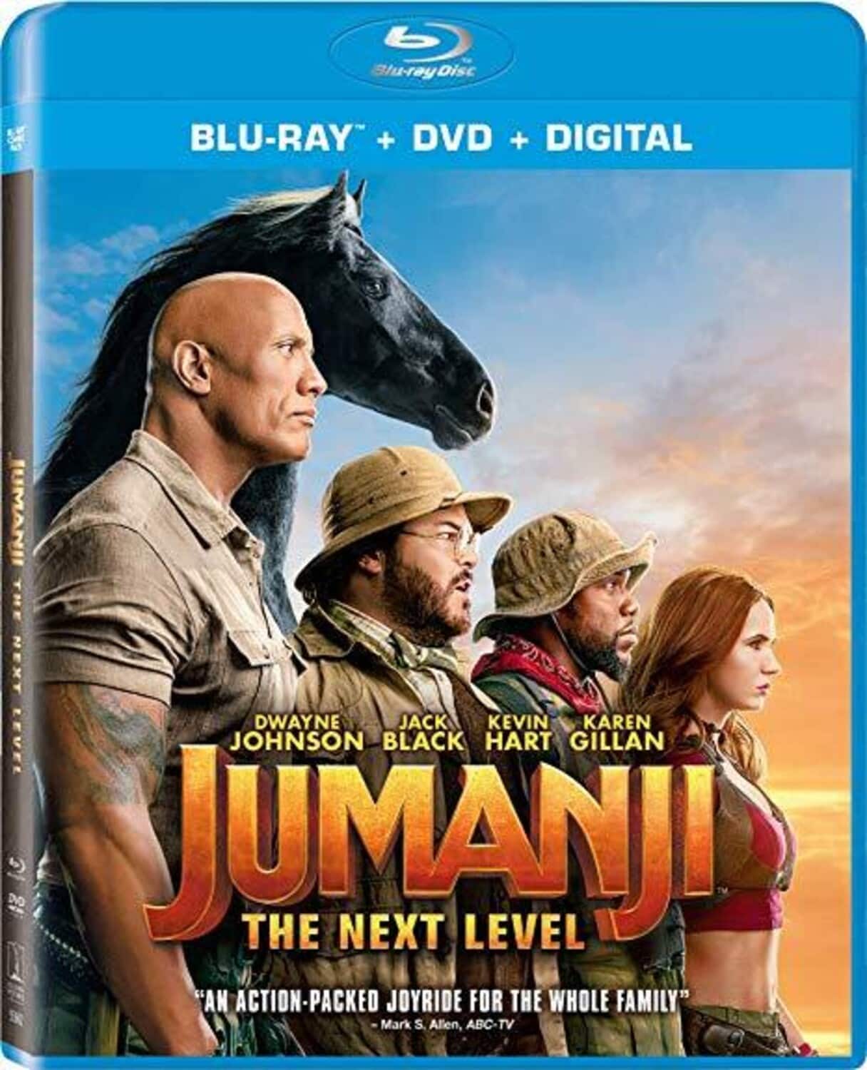 Front. Jumanji: The Next Level   - BLU-RAY.
