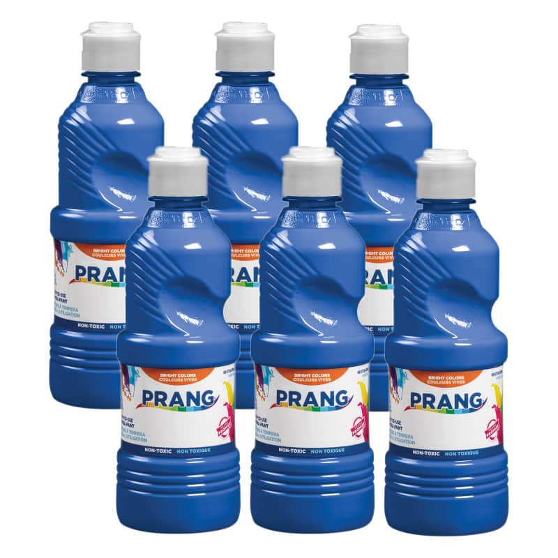 Prang - Ready-to-Use Tempera Paint Blue 16 oz Pack of 6 price history on PriceWatchPro