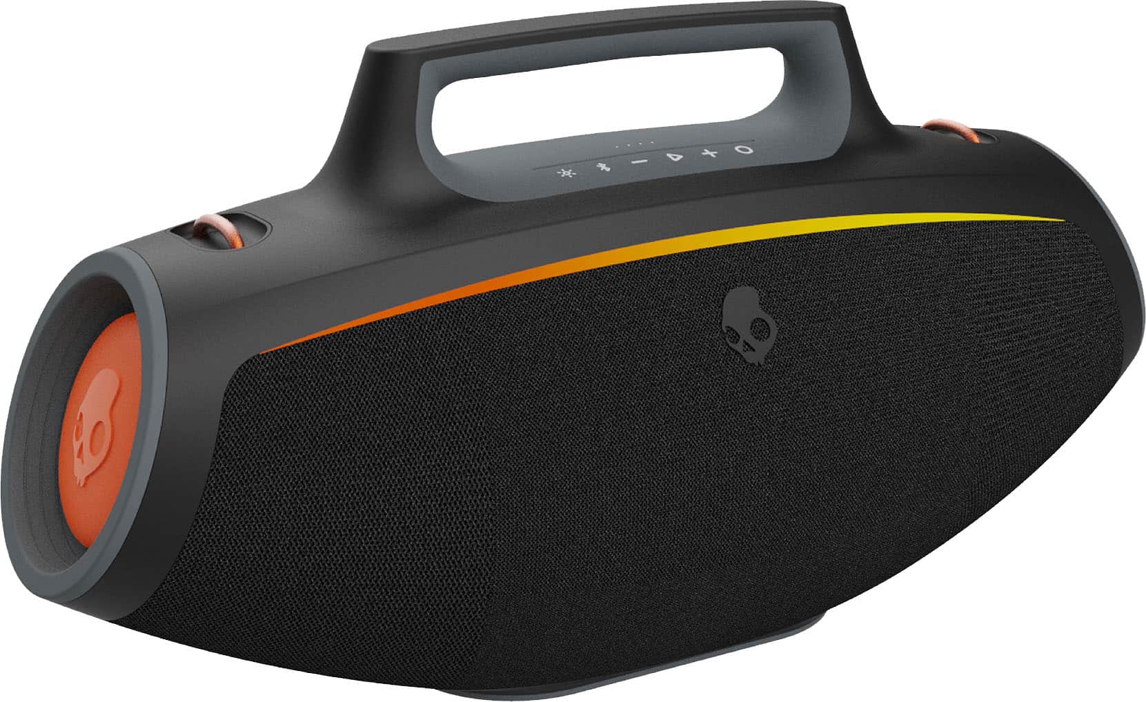 Skullcandy - Barrel Wireless Speaker - Black - Front_Zoom