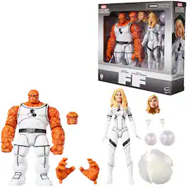 Hasbro - Fantastic Four - Marvel Legends - Future Foundation The Thing & Invisible Woman Action Figure 2-Pack - COLLECTIBLES - Multicolor