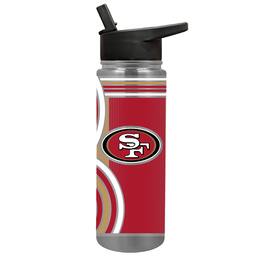 Great American Products - San Francisco 49ers 24oz. Cool Vibes Jr. Thirst Hydration Water Bottle - Multicolor