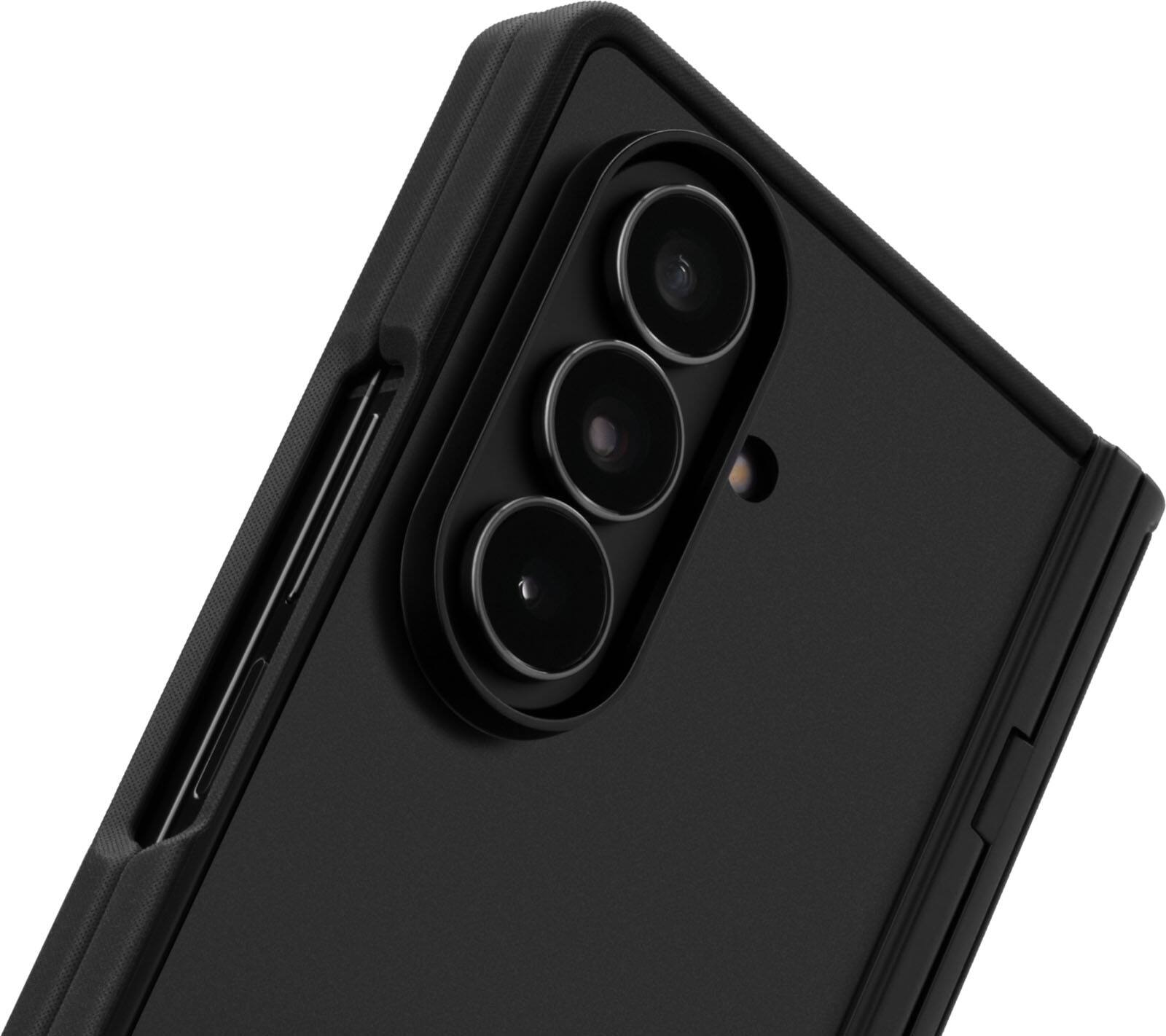 Alt View 2. dbrand - Grip Case with Magnets for Galaxy Z Fold8 Ultra - Black.