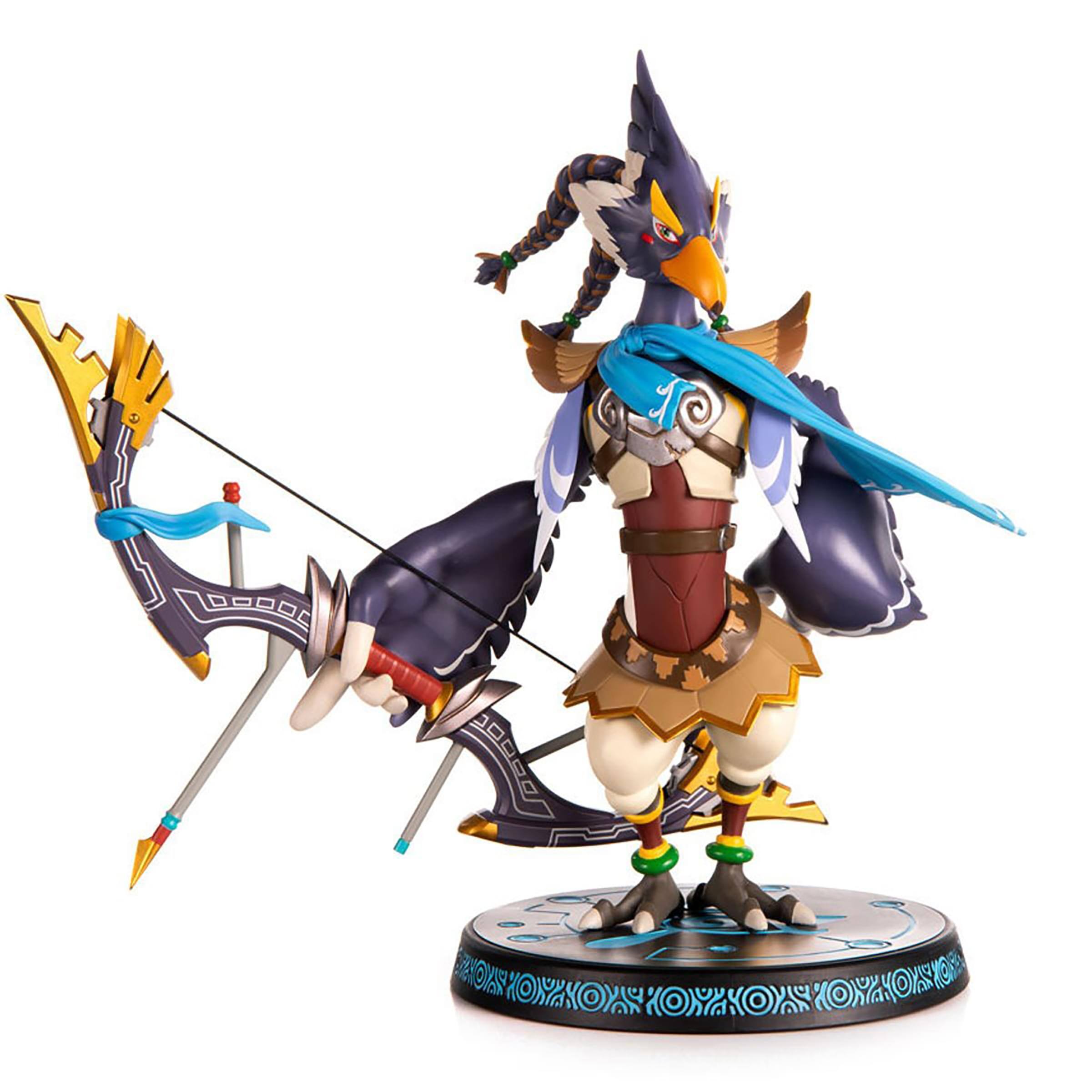 Alt View 1. Dark Horse Comics - Legend of Zelda Breath of the Wild Revali 10 Inch PVC Statue | Standard Edition - Purple.