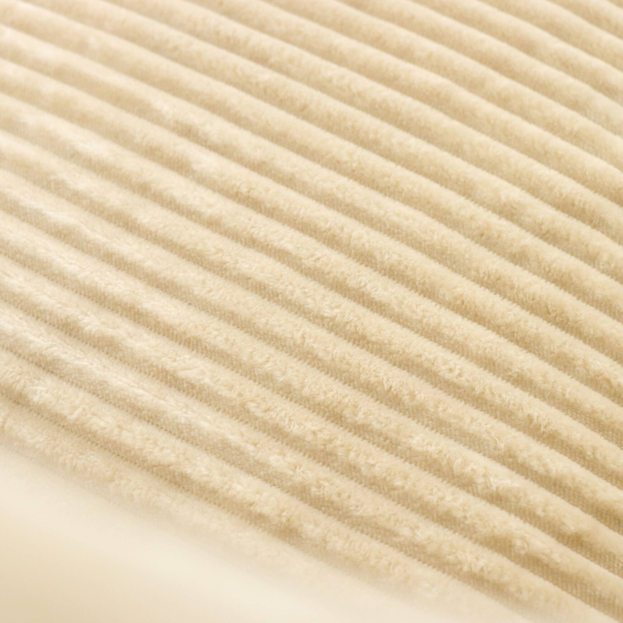 Alt View 4. GOODSILO - Plush Corduroy Fabric Beanbag Sofa for Cozy Living Spaces and Comfortable Lounging - Camel.