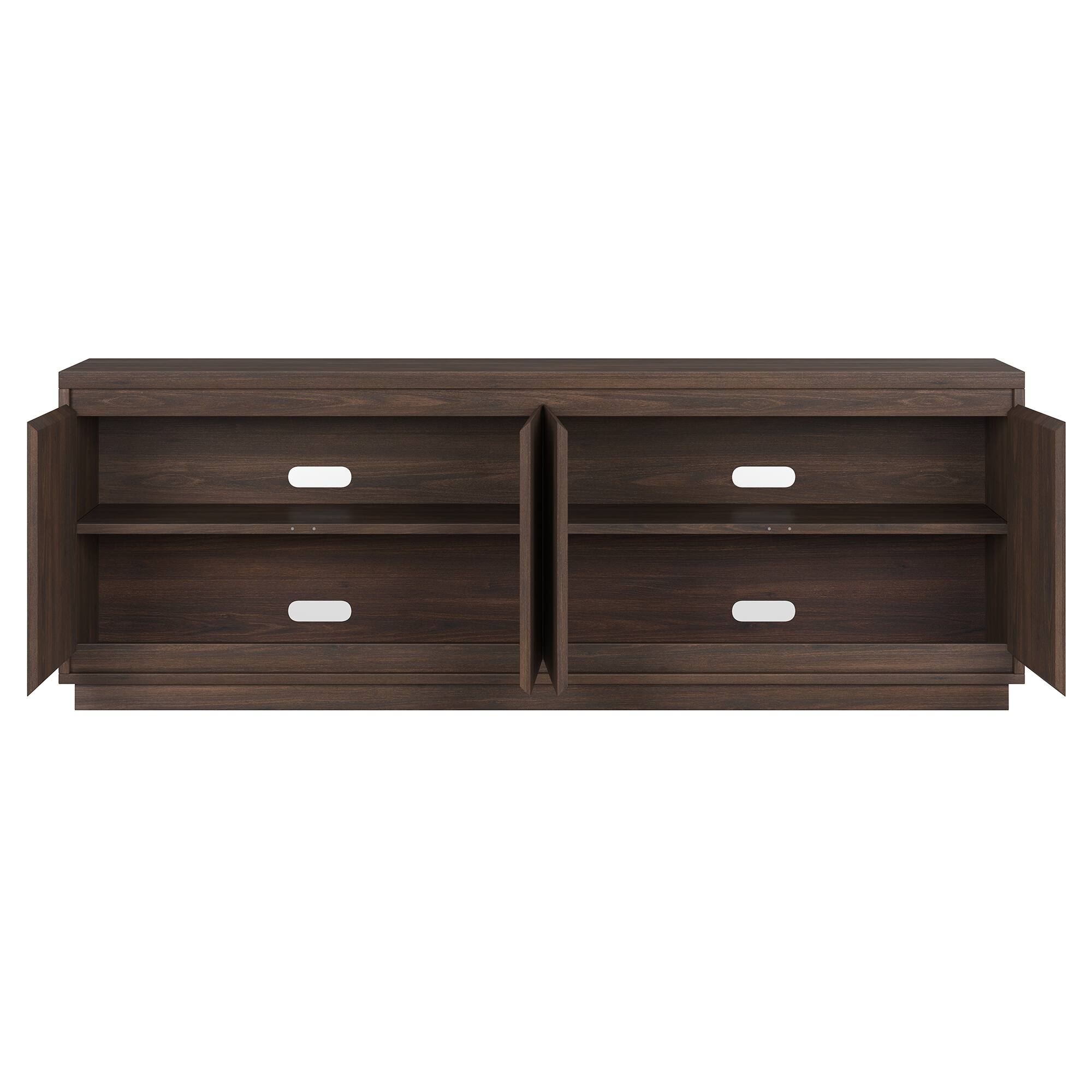 Alt View 16. Camden&Wells - Presque TV Stand Fits Most TVs up to 75 inches - Alder Brown.