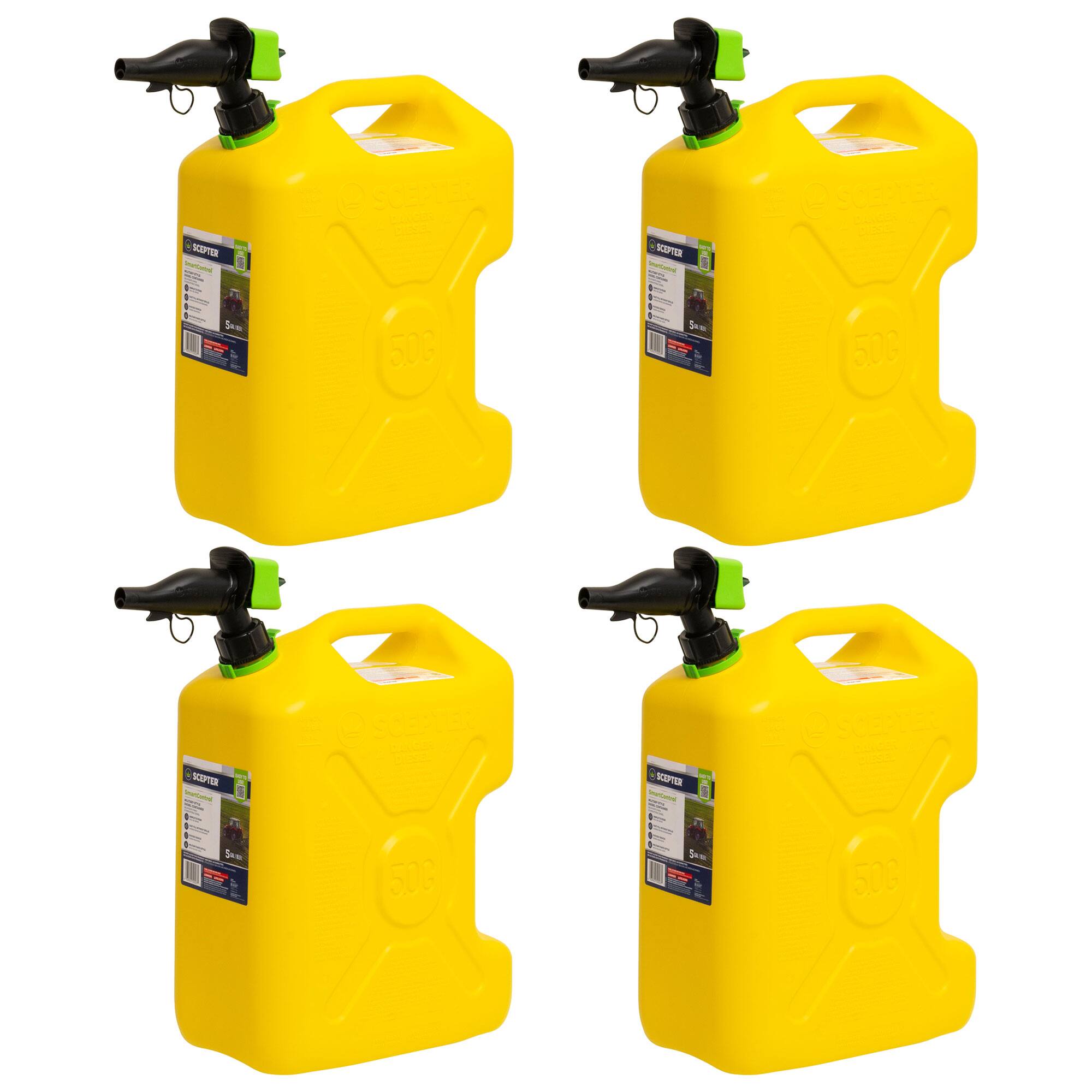 The text on the image reads:

"SCEPTER  
5 Gallon  
Spray Bottle"