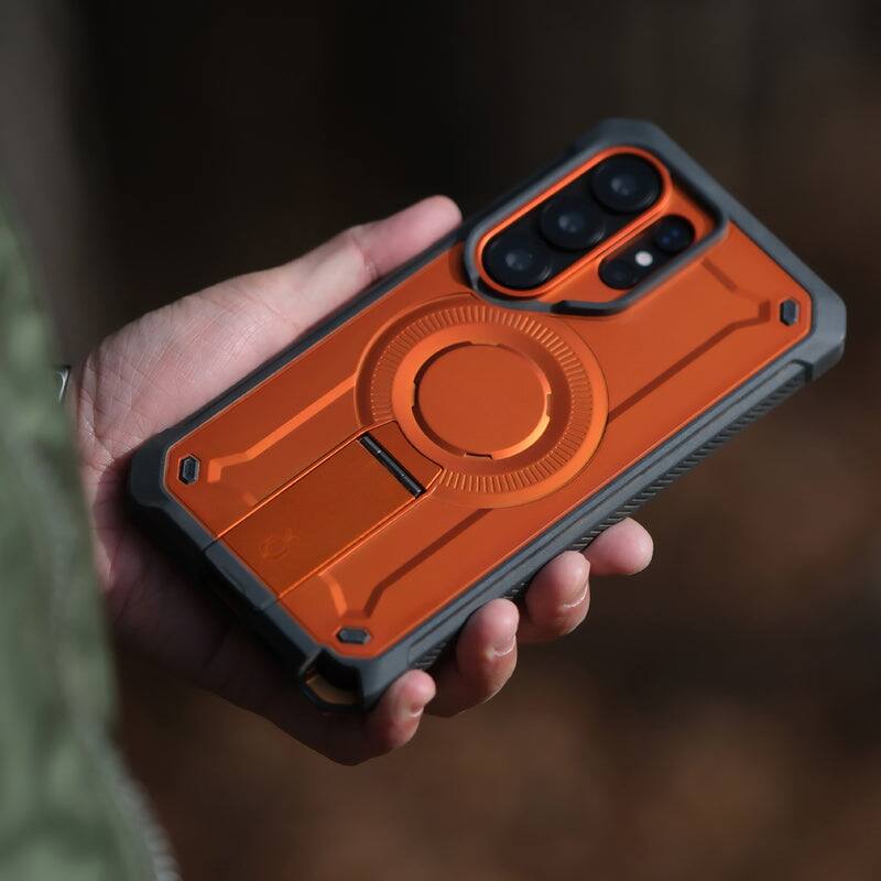 Alt View 2. SUPCASE - Unicorn Beetle Pro Mag MagSafe Case for Samsung Galaxy S26 Ultra – Full-Body Protection with Screen Protector - Coral.