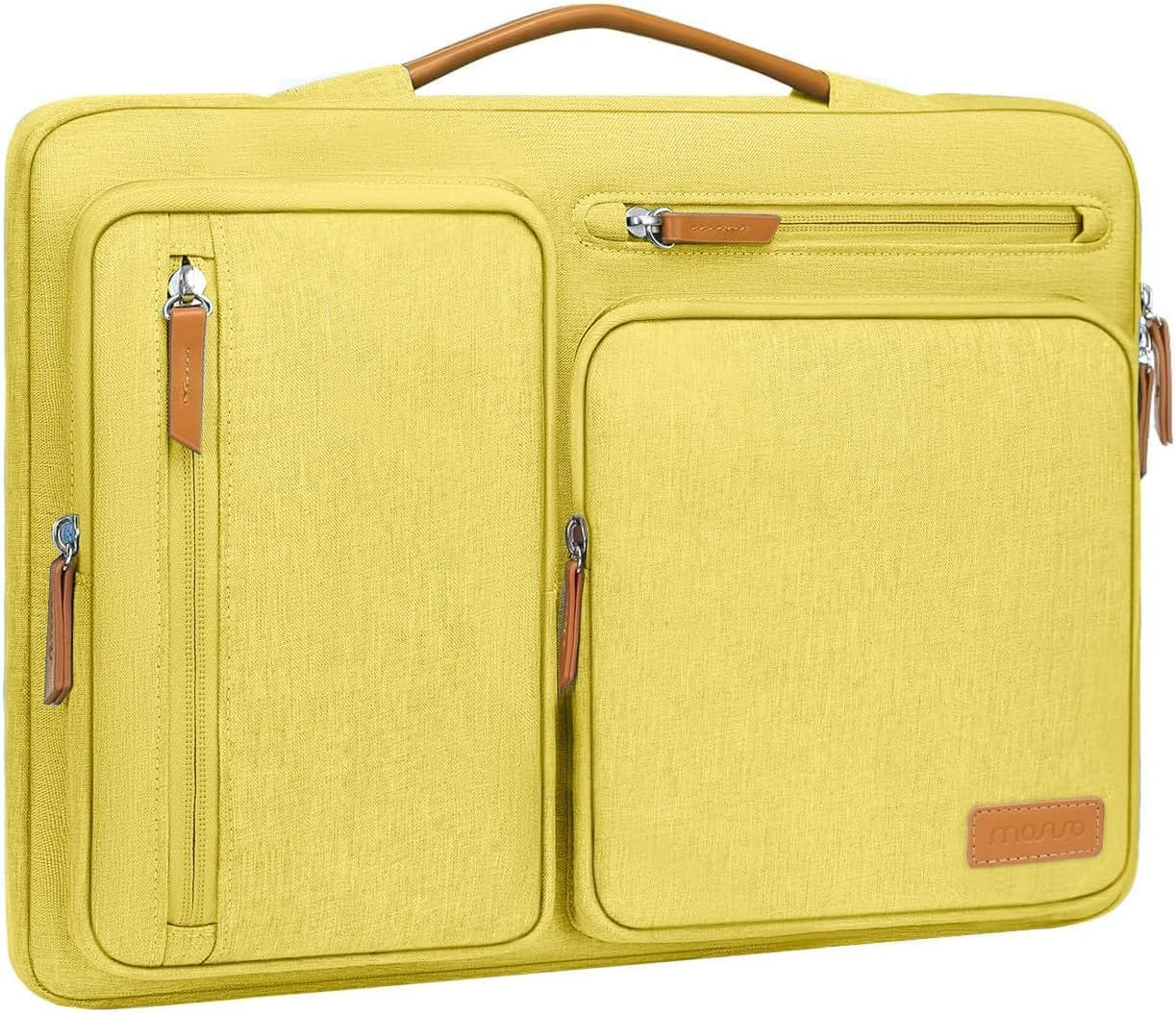 mosiso - 360 Protective Laptop Handbag Sleeve 13-13.3 inch for MacBook Air/Pro 13 / Pro 14 HP Dell Acer ASUS - Yellow price history on PriceWatchPro