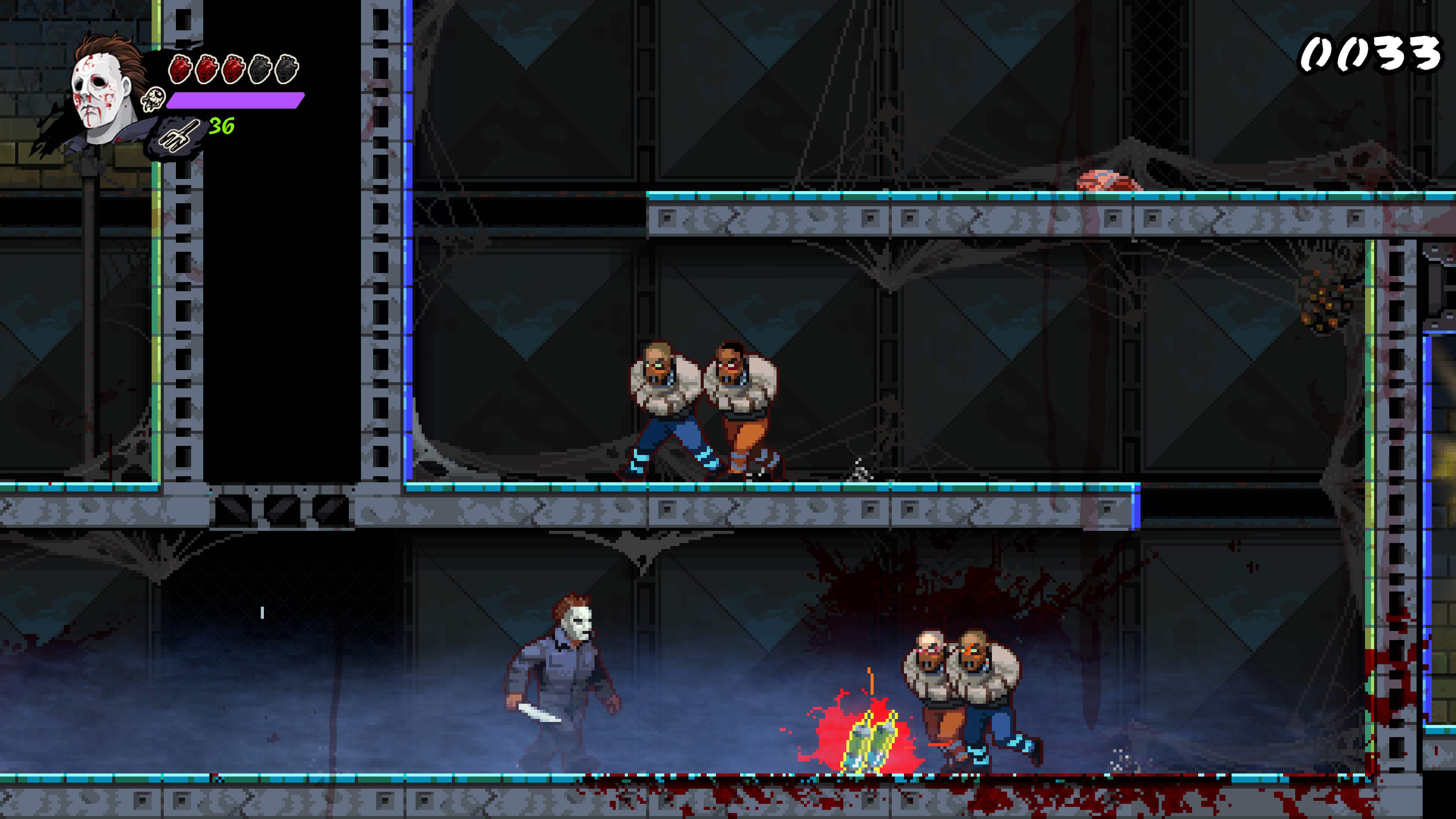 The text "0033 36 49E" is likely a reference to a specific level or area within the video game. It could be a code or identifier for that particular location.