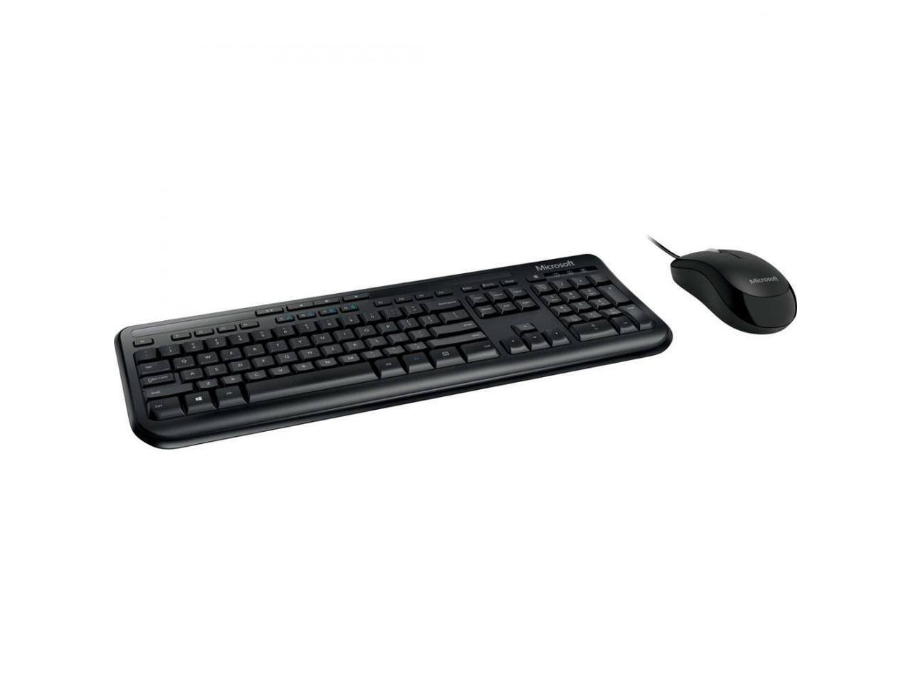 Alt View 1. Incase - Microsoft Wired Desktop 600 Keyboard and Mouse - Keyboard - Cable - Mouse - Optical - Black.