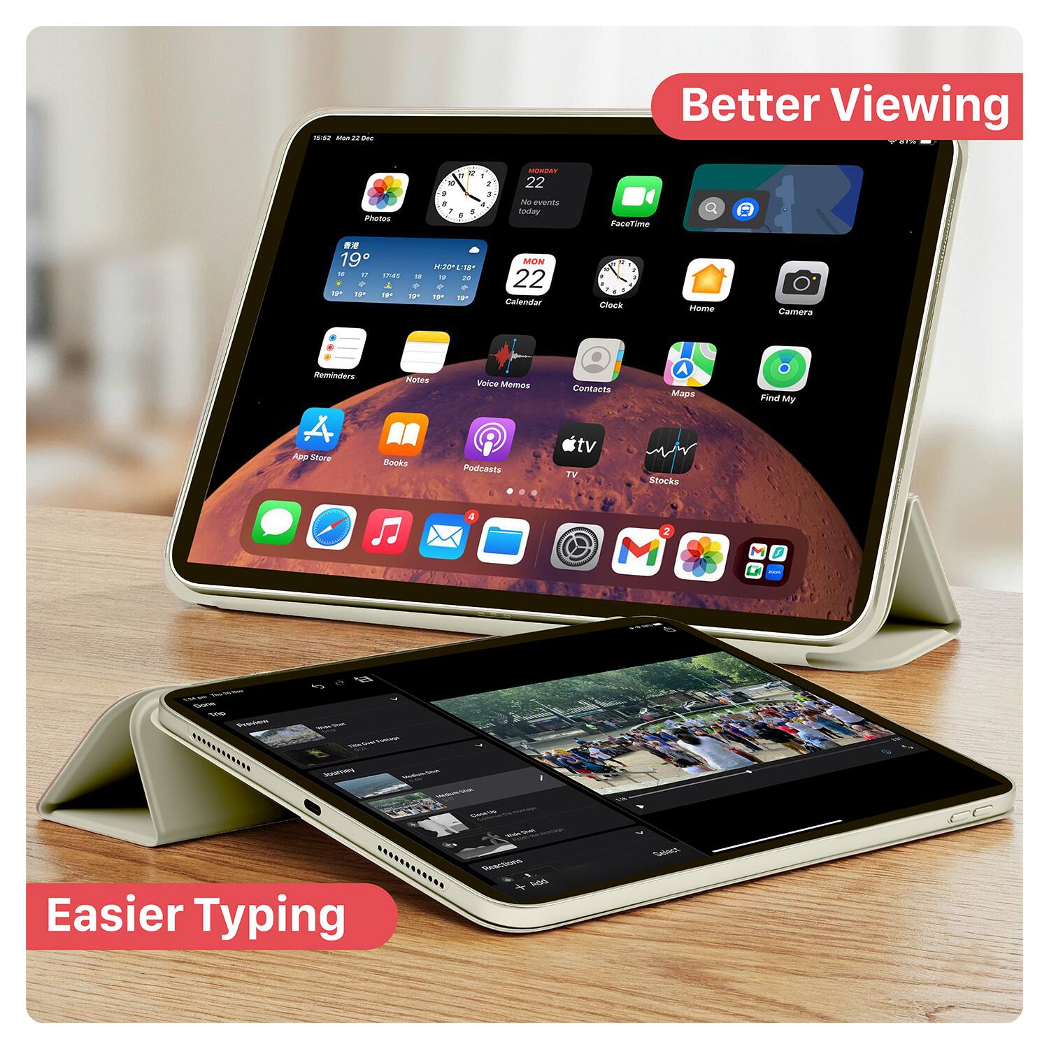 18:02 - Better Viewing Phases T . . + . N a 1 1 . a MUDAT 22 N vevens noday FaceTone .. I - R THT Mas 1 . F 1HT 12 m - Te da e . 1e F MON 22 Calendar - . 1 Cherk Mome Camera -eminalers A Ape Svere Notes Books YoNe Memos Podcasts - Contacts tv rV Mans Slocks Find My a 2 M M 5 - - EAA  - ............ n u Easier Typing Sabet