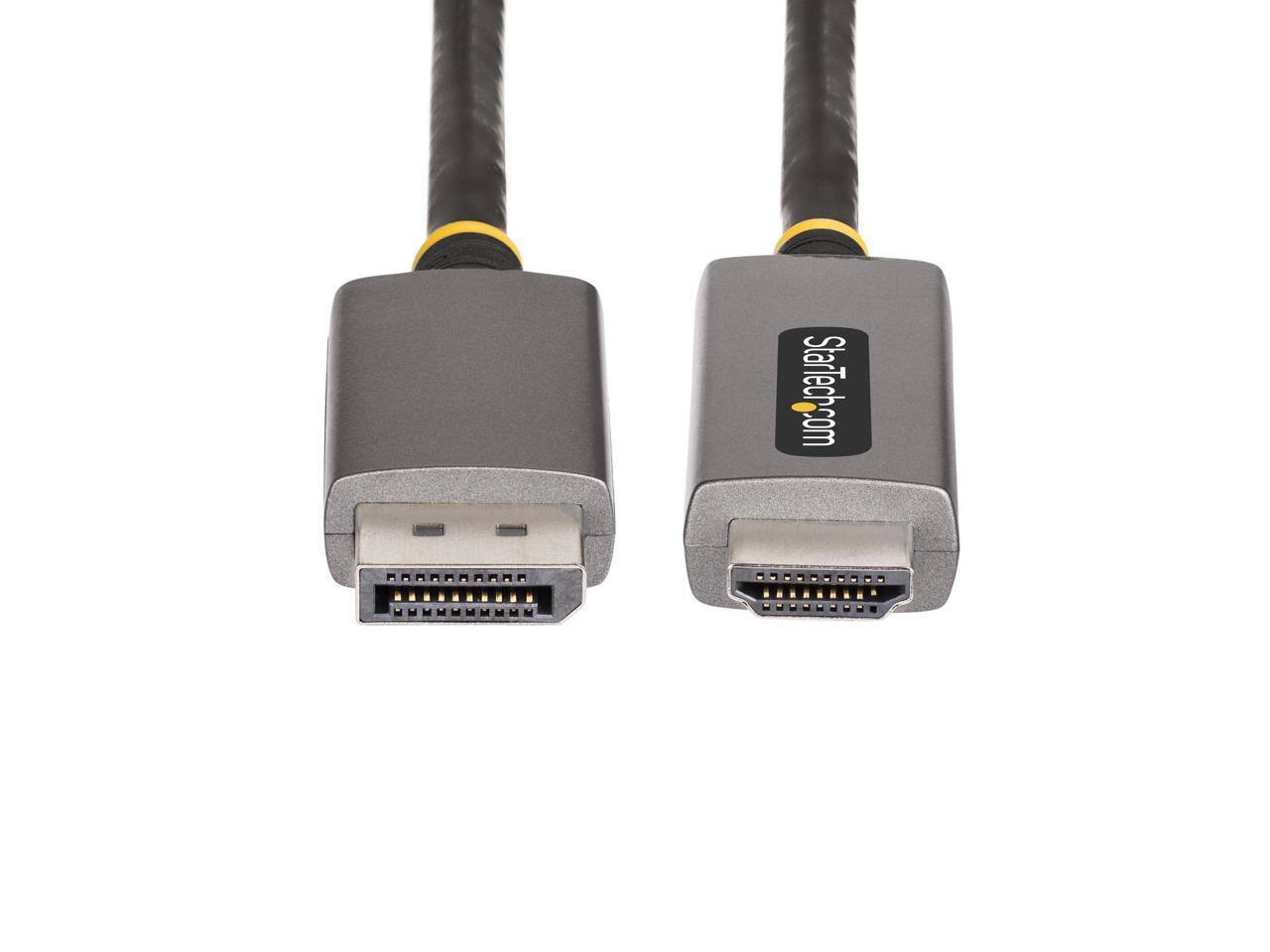 Alt View 5. StarTech.com - StarTech 6ft (2m) DisplayPort to HDMI Adapter Cable 133DISPLAYPORTHDMI21.
