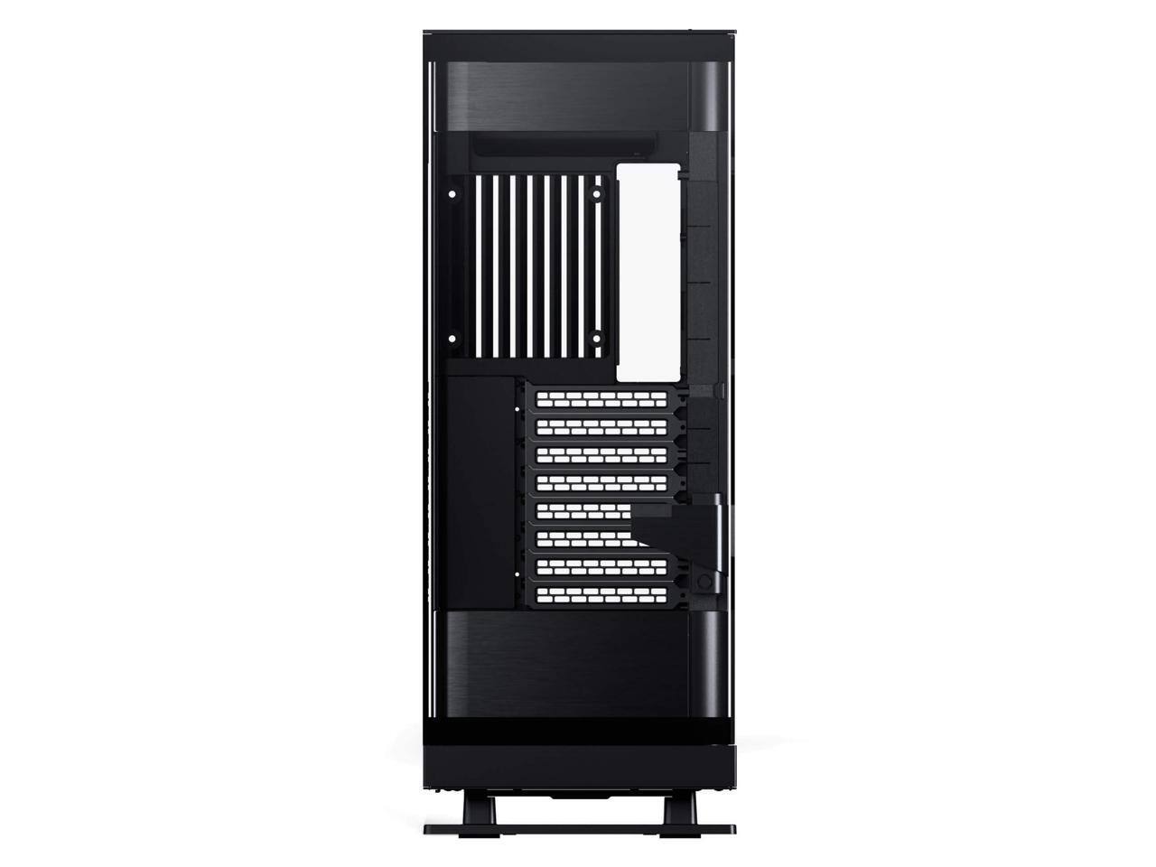 Alt View 7. Phanteks - Phanteks Evolv X2, Mid-Tower Gaming Chassis, Vertical Cooling, Tempered Glass, D-RGB Lighting, Brushed Black - Brushed Black.