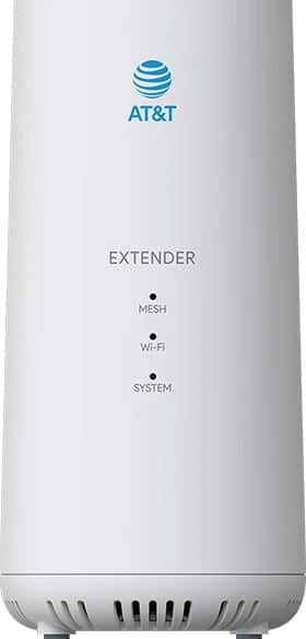 AT&T Wireless - Internet Air for Business WiFi Extender - White