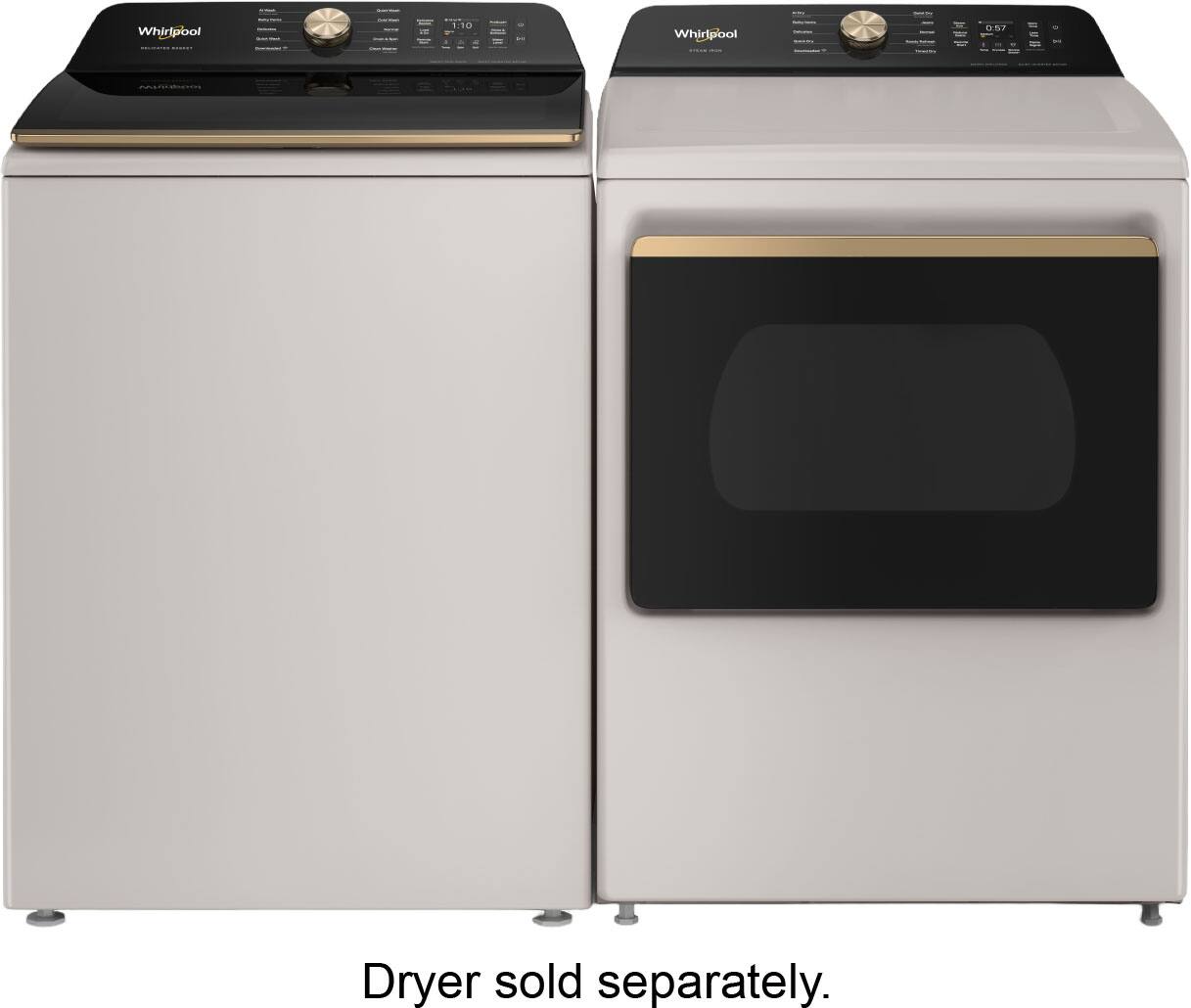 Whirlpool  
057  
Dryer sold separately.