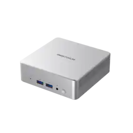 Minisforum - M2 Air Mini PC, Barebone, Intel Core 3 processor 304 (5C/5T, 4.3GHz), Intel Graphics - Silver