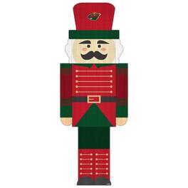 Fan Creations - Minnesota Wild 31'' Nutcracker Leaner - Multicolor