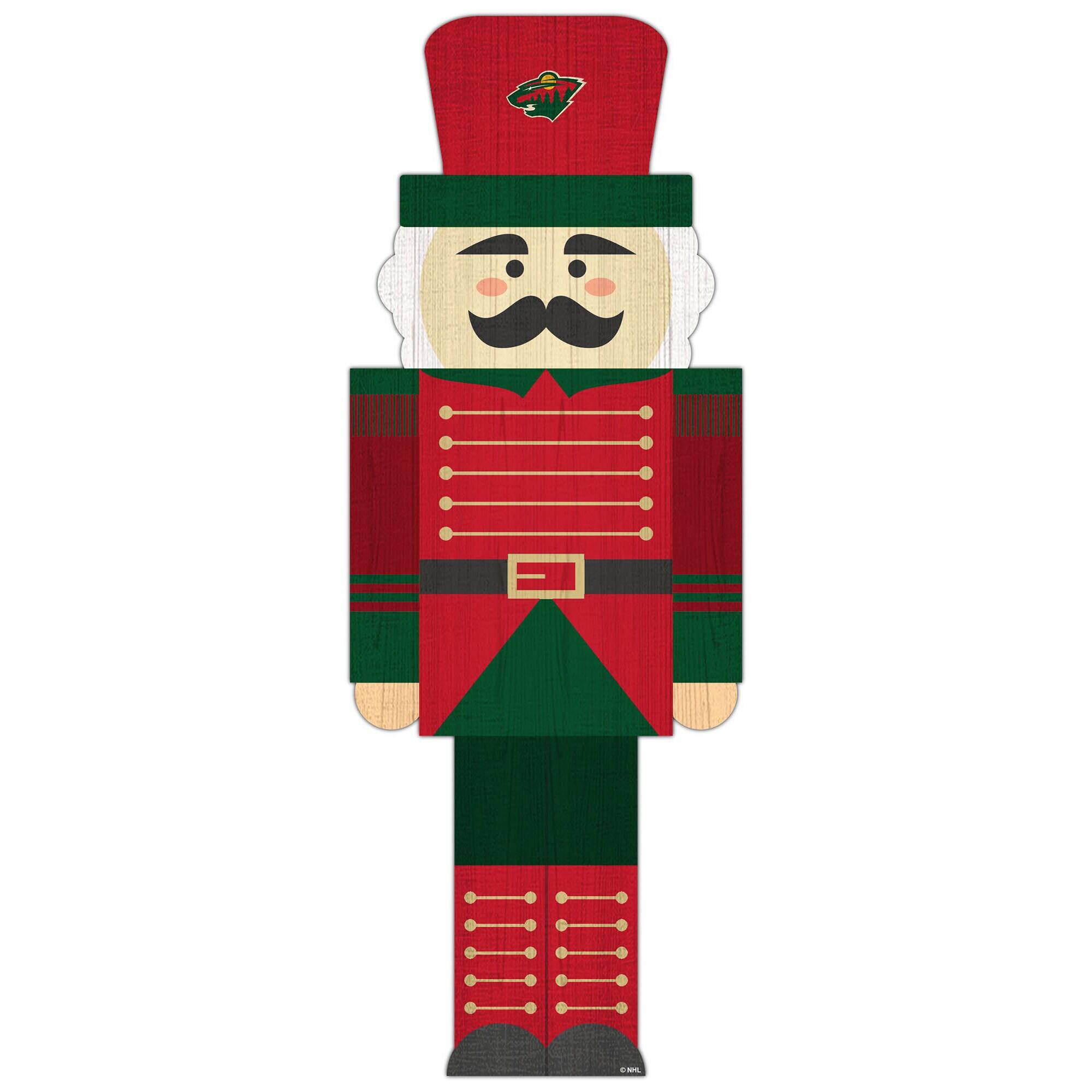 Minnesota Wild 31'' Nutcracker Leaner