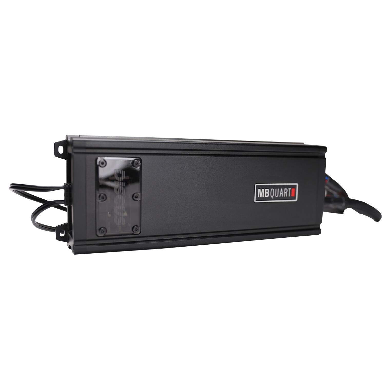 Alt View 4. MB Quart - MB Quart Discus 4 Channel Marine Amplifier with Top Mounted Controls, 520 Watts - Black.